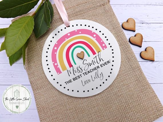 Teacher Gift Thank You Keepsake Nursery Teacher Keepsake