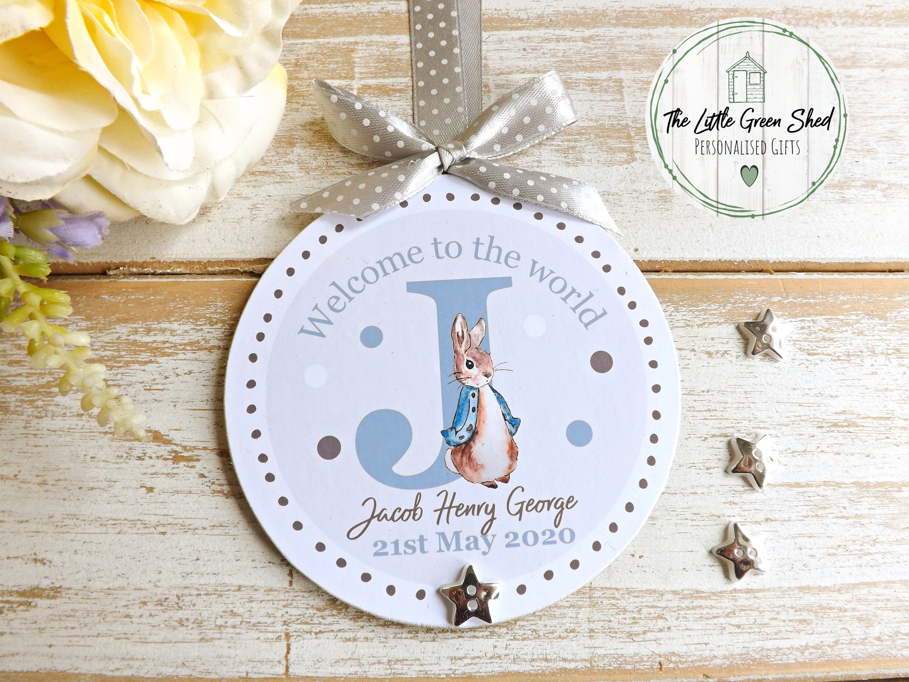 personalised birth gifts