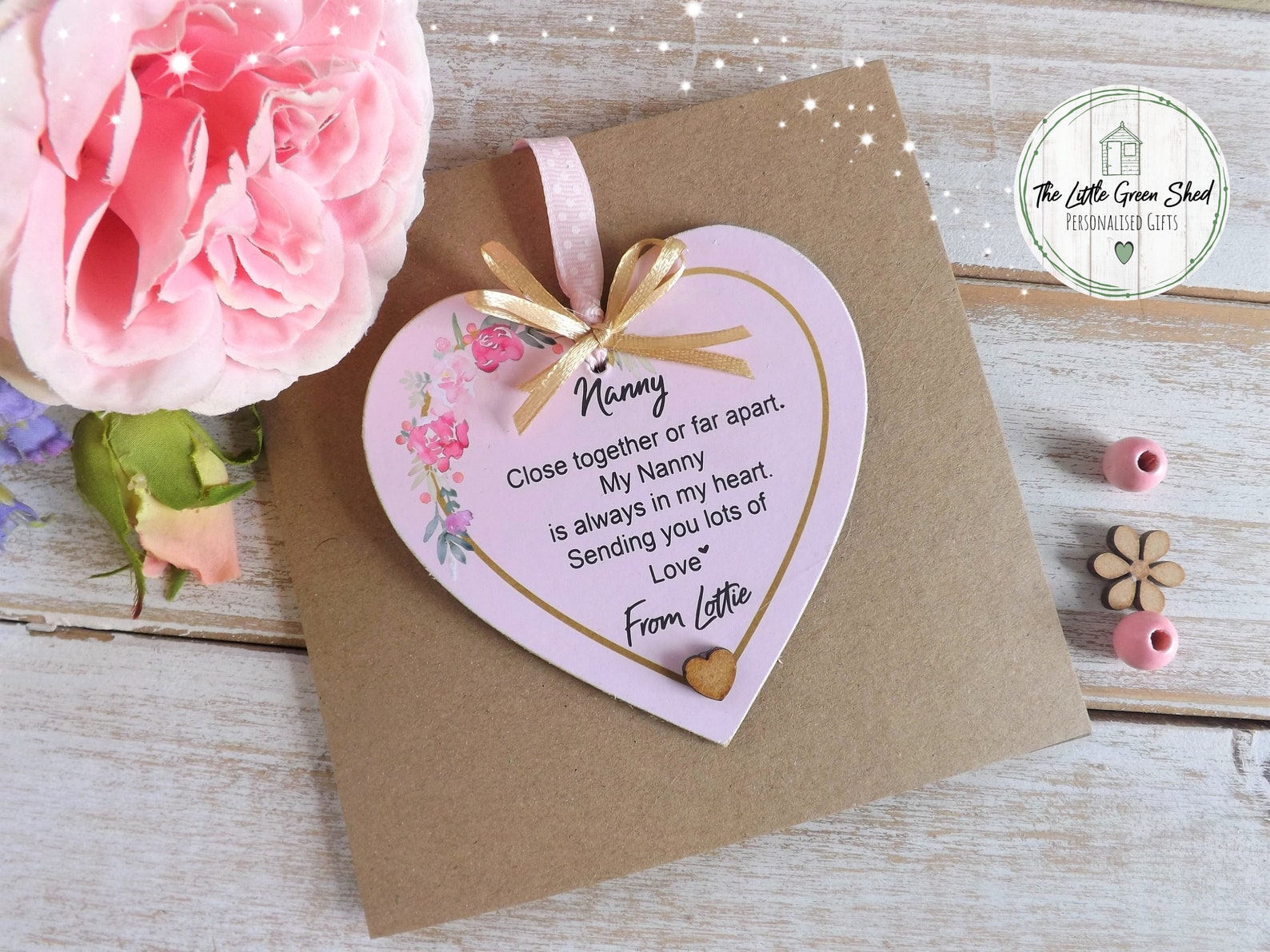 Personalised Nanny Gift Keepsake OPTIONS AVAILABLE With | Etsy