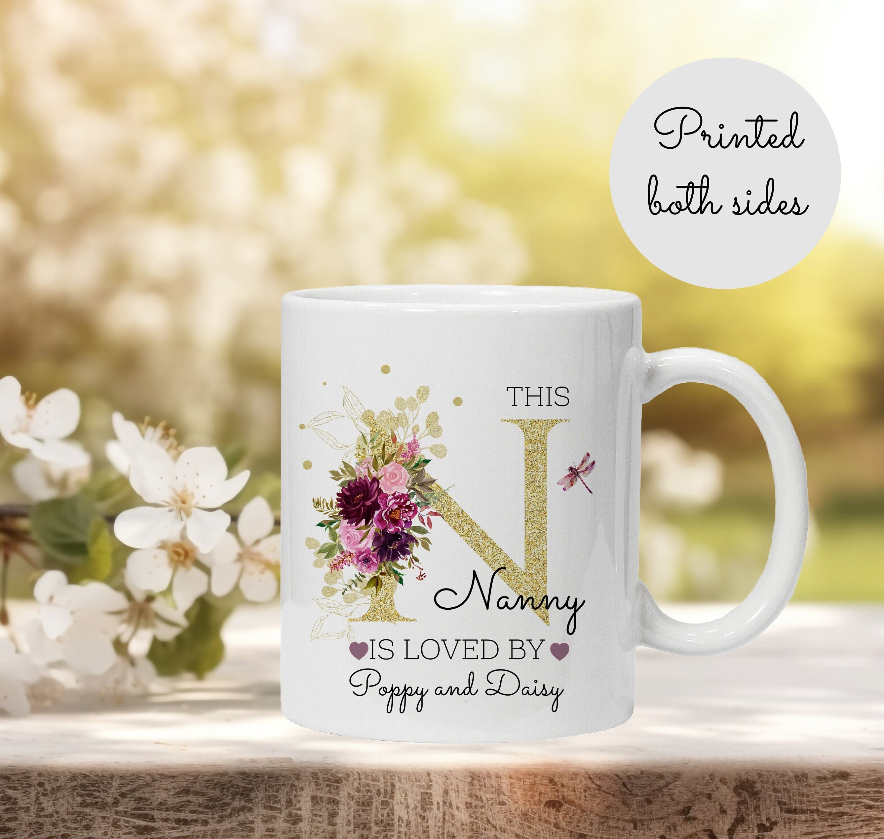 Personalised Nanny Mug Personalised Mother s Day Ceramic Mug