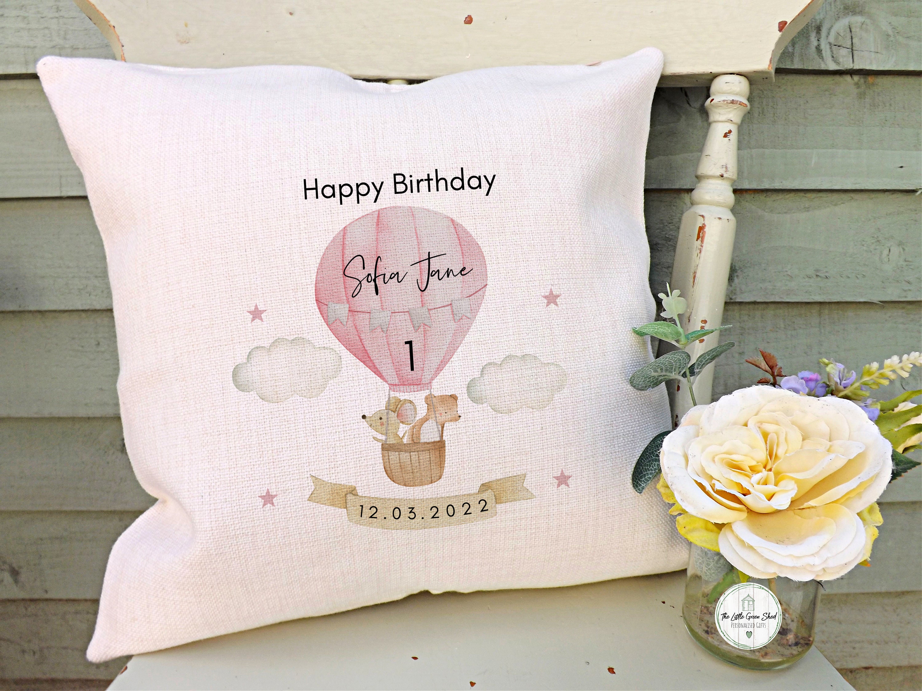 Birthday gift cushion discount