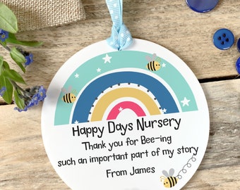 Personalised Teacher Thank You Gift: Acrylic Keepsake Plaque