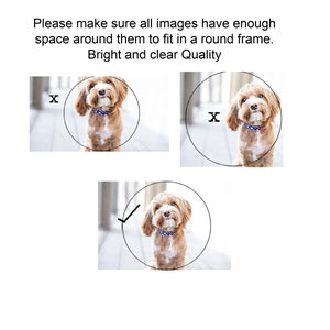 Personalised Dog Photo Keyring, Double Sided Pet Loss Keyring, Dog Remembrance Keepsake Free Giftbag image 3