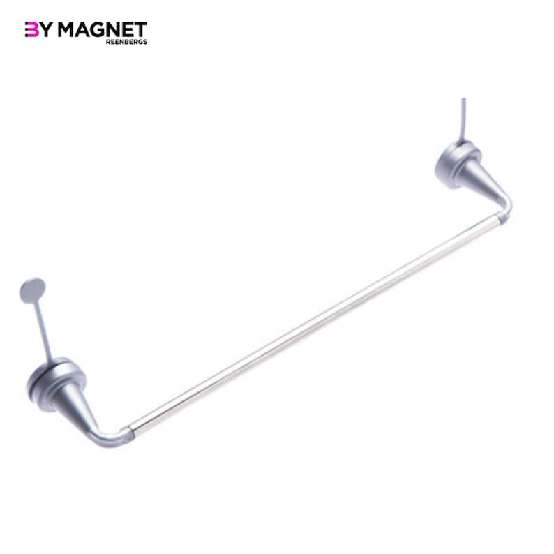 Support magnétique pour évier en inox Cette solution pratique vous permet de suspendre discrètement votre éponge ou votre brosse à vaisselle Stainless steel+grey