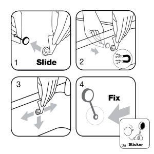 Magnetic Washing Up Brush & Sponge Holder image 6