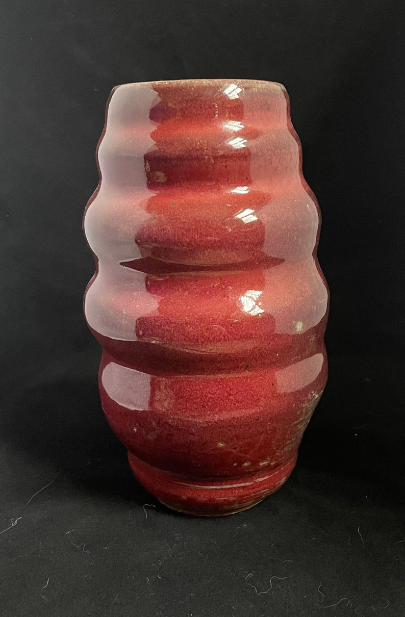 Vase à bulles marron image 3