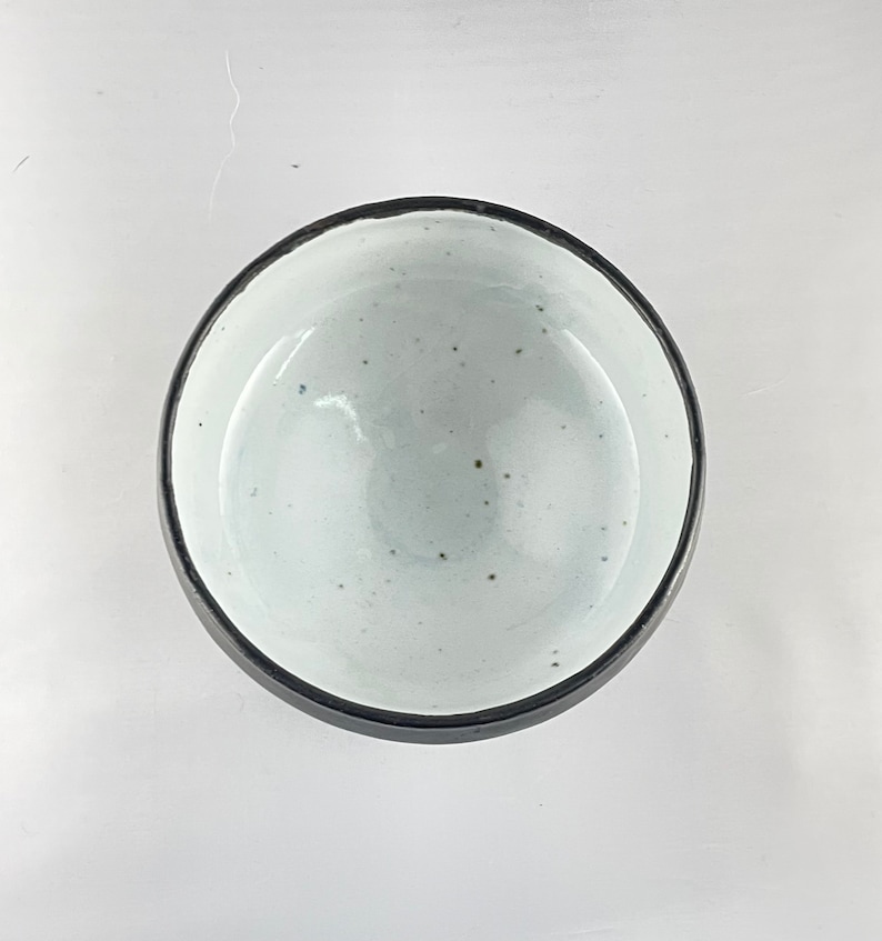 Black and White Monochromatic Bubble Bowl image 4