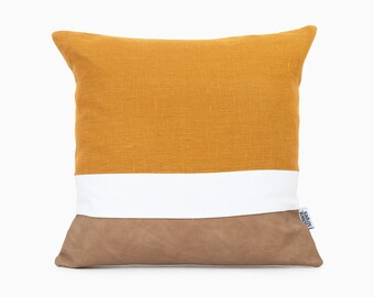 Throw pillow covers Linen pillow case Decorative Toss Pillow Case