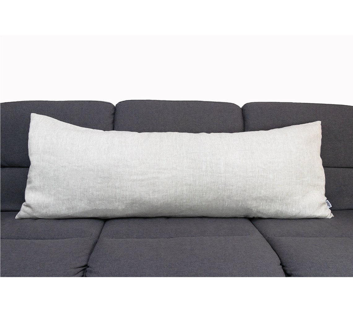 Extra Long Lumbar Pillow Cover Long Bolster Pillow Case Body Etsy