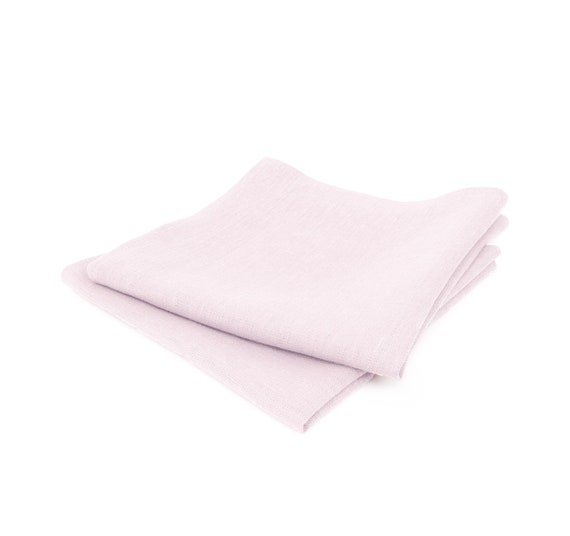 Light Pink Linen Napkins, Blush Cloth Napkins, Pale Pink Napkins, Blush Wedding Napkins, Pink Dinner Napkins, Linen Serviettes, Napkin Set
