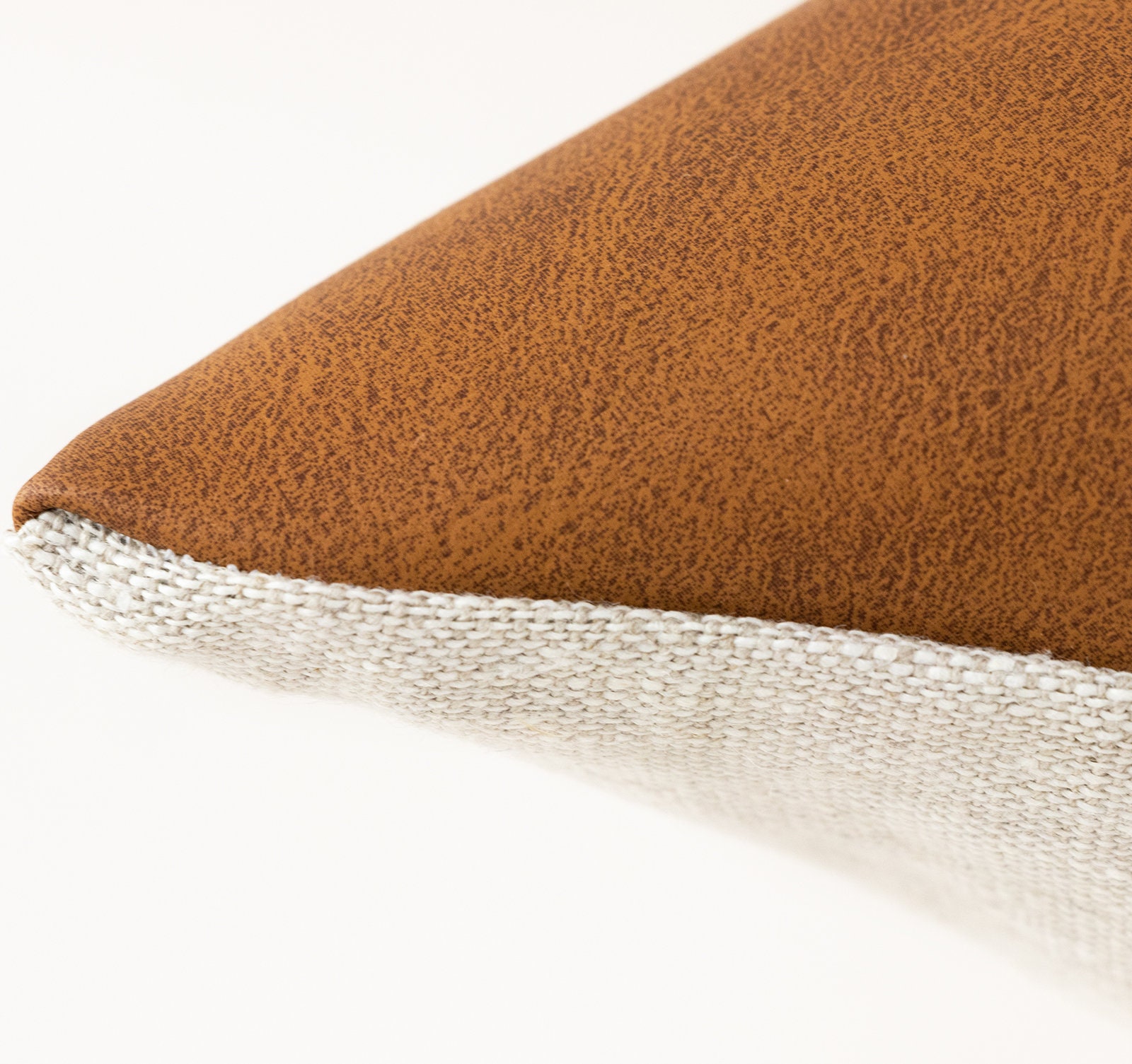 Faux Leather Cushion Cover Leather Pillows Covers 50x50 Tan Etsy UK