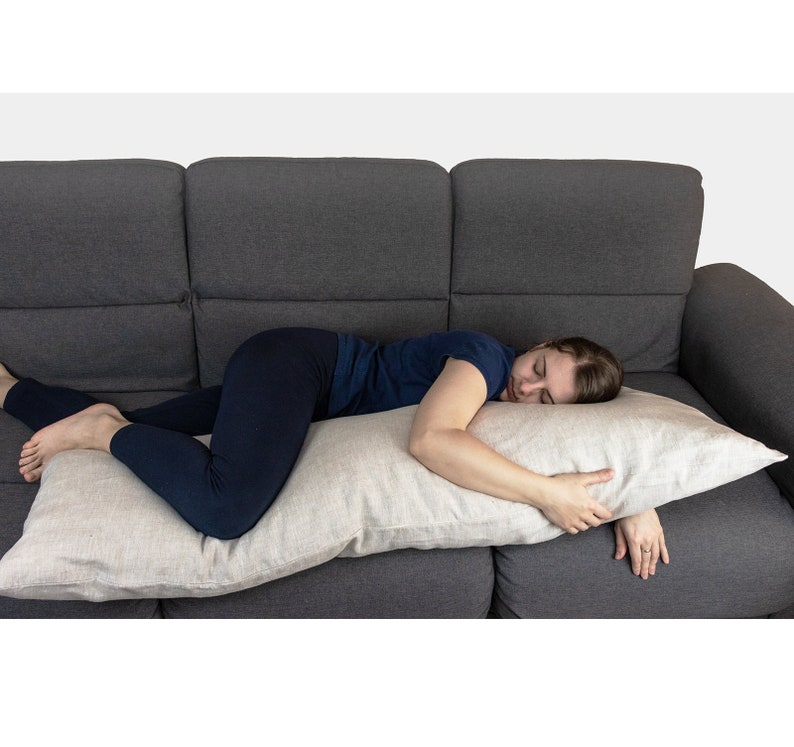 Extra Long Lumbar Pillow Cover Long Bolster Pillow Case Body Etsy