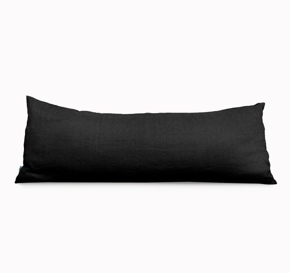 Linen Body Pillow Case Green Lumbar Linen Body Pillow Case Green Lumbar