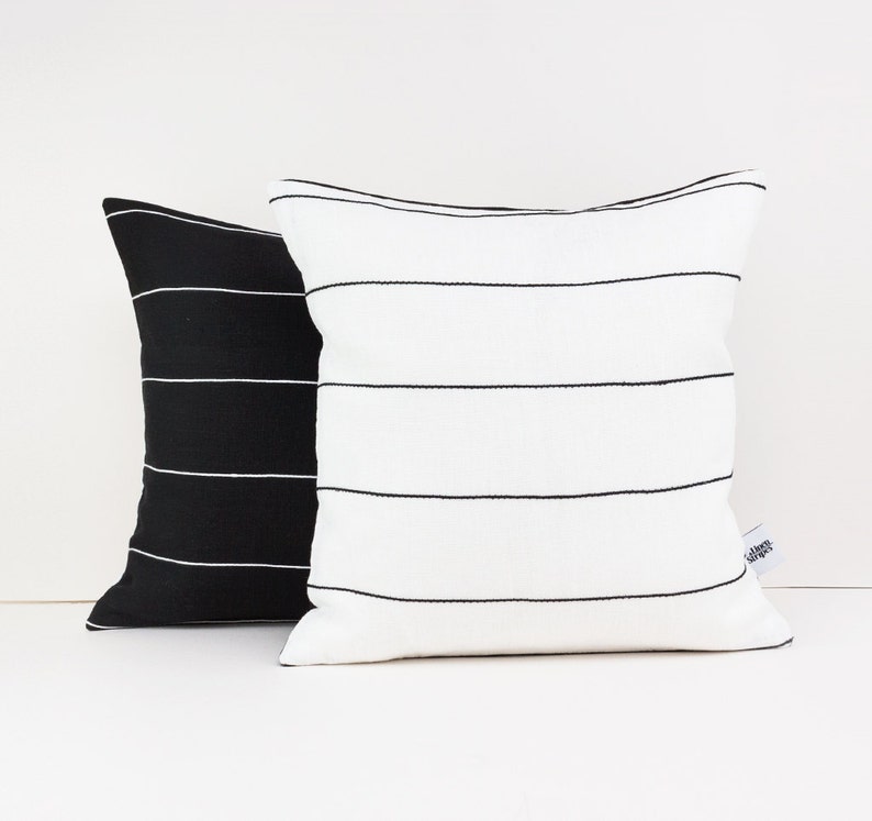 26x26 Pillow Cover White Throw Pillow Covers Modern Linen Etsy