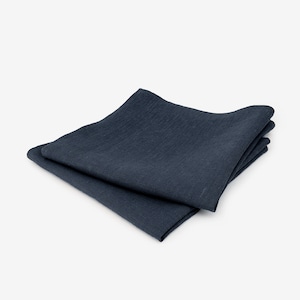 Tovaglioli di lino blu scuro Tovaglioli di stoffa fatti a mano, tovaglioli nuziali blu scuro Tovaglioli di lino blu, tovaglioli da tavola per tovaglioli da tavola nuziali