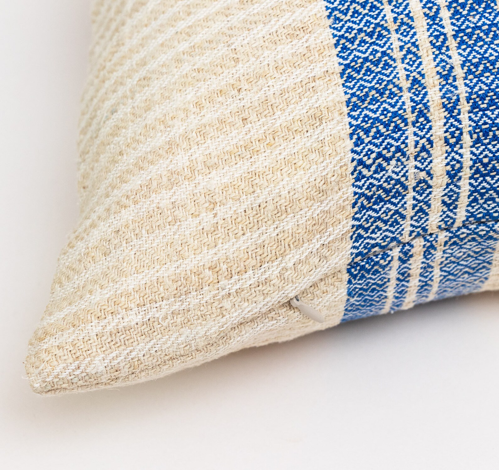 Grain Sack Pillow Cover Lumbar Cushion Cover 16x26 Rustic Etsy