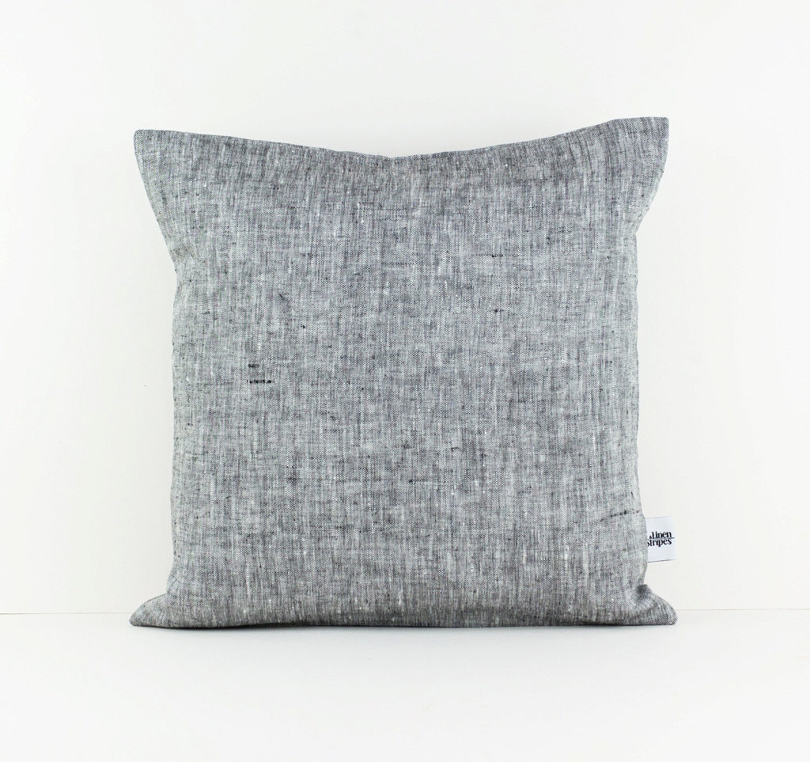 Euro Pillow Cover 26x26 Euro Sham Covers Grey Linen Cushion Etsy