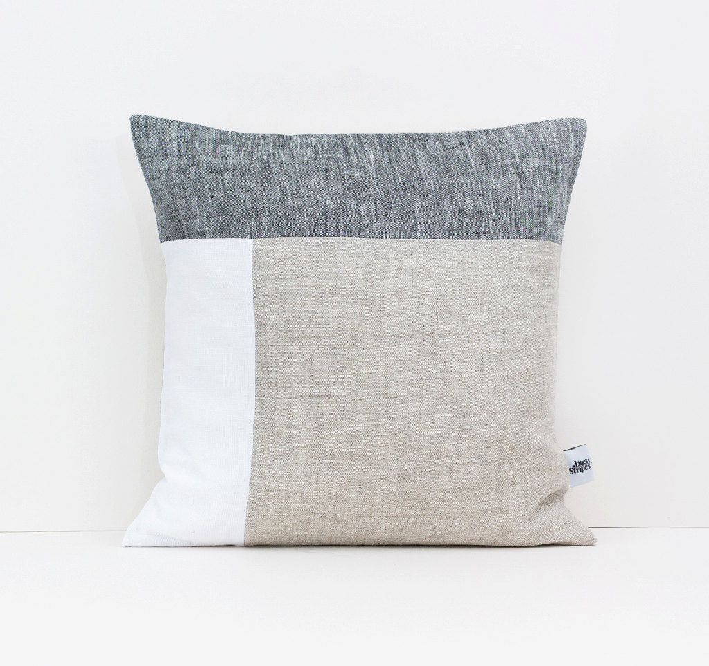 Black & White Rectangle Geometric Throw Cover Pillow Cushion Case Decor Dazzling