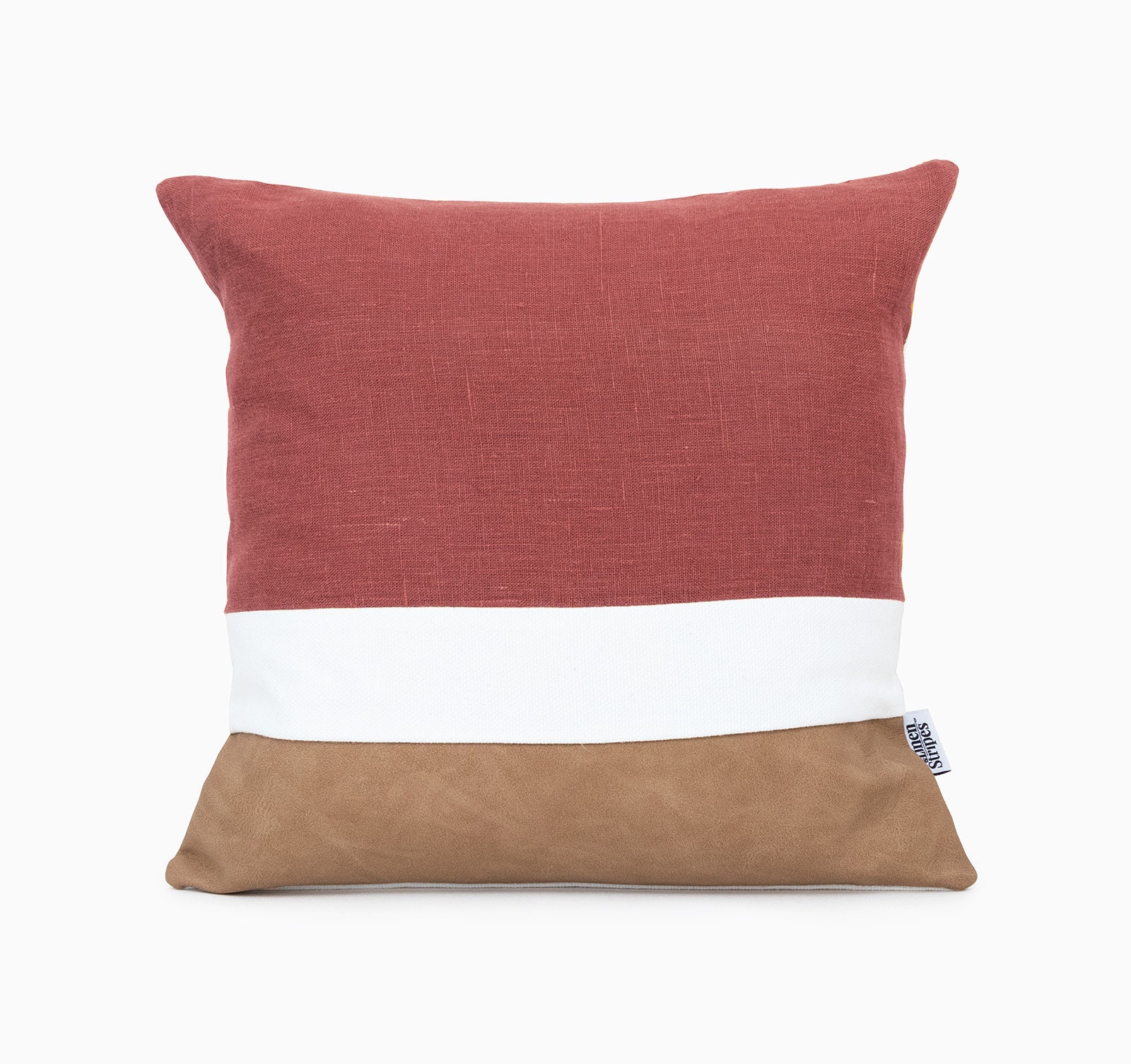 rust colored pillow shams