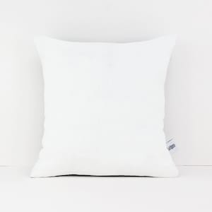 White linen cushion cover. Organic linen bedding. White linen pillow cover 20x20. White linen pillowcase. White euro sham. Throw pillow