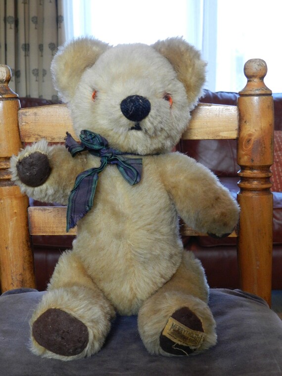 English Teddy Bear. 1970 Merrythought Collectable Bear. | Etsy