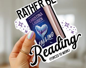 Halloween Romance Sticker | Falling Christina Lauren Vinyl Decal