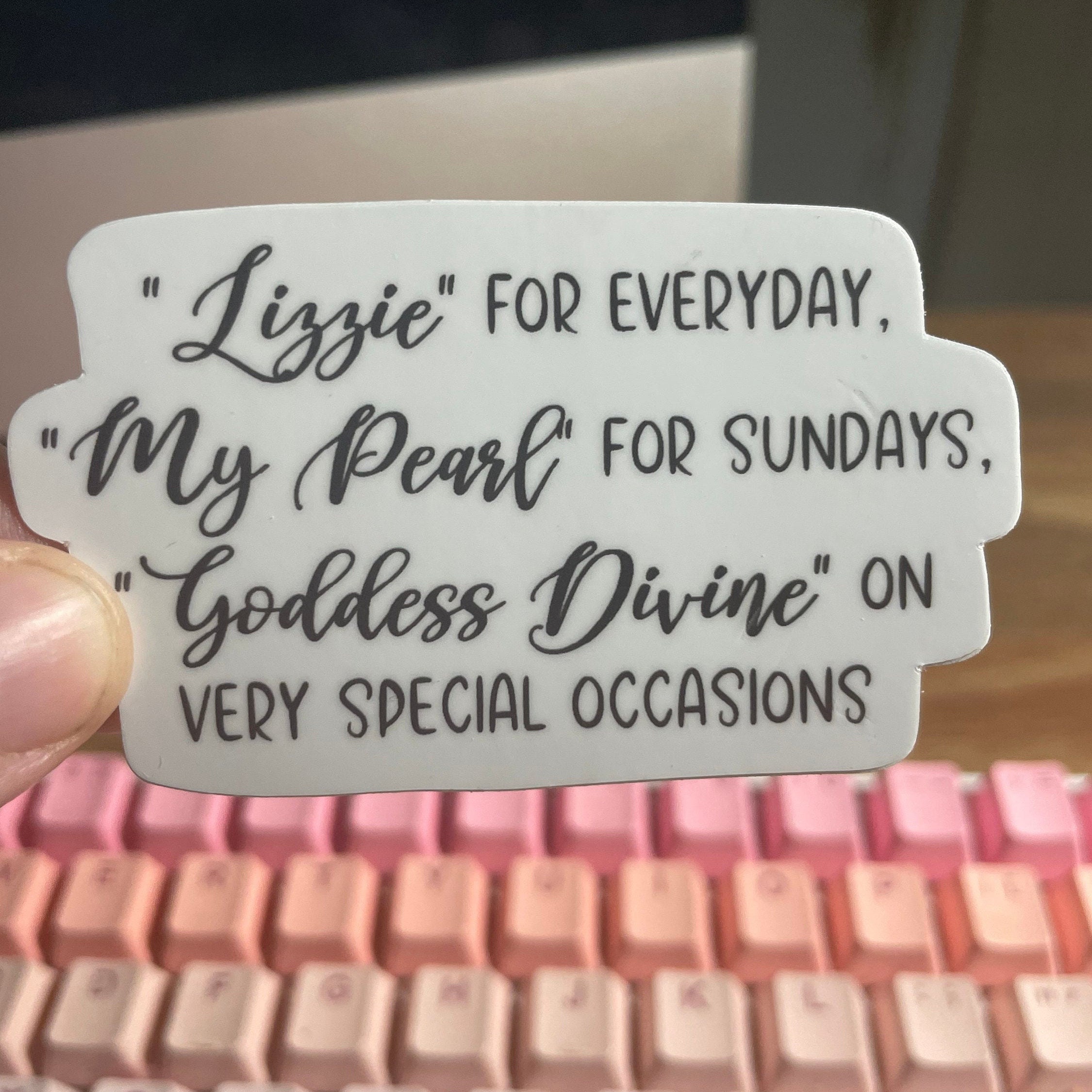 Goddess Divine Pride and Prejudice Movie Quote My Pearl 