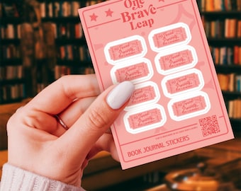 Forced Proximity Book Club Stickers: Glossy Romance Trope Vinyl Decals