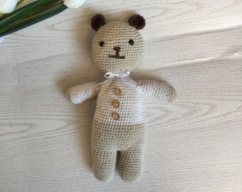 CROCHET PATTERN, Bear Max, Crochet amigurumi, crochet toy, crochet baby bear, crochet pattern toy