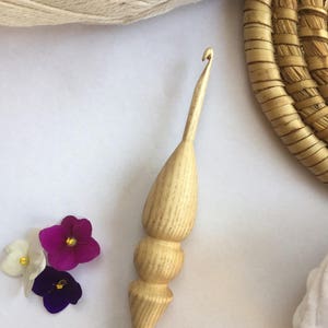 Wooden crochet hooks / handmade