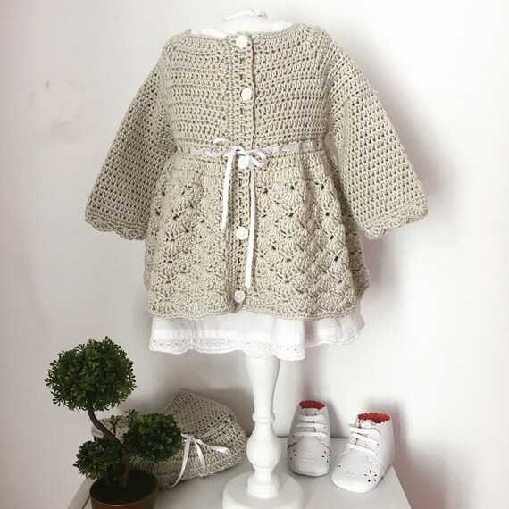 etsy crochet cardigan