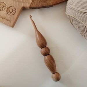 Wooden crochet hooks / handmade