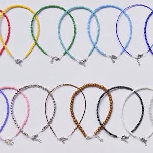 BOGO Anklets || Buy one Get one Anklet ||Buy One Get One Free Anklet || Free Choker ||Free Beaded Anklet||Bead Choker Colorful Beaded Anklet