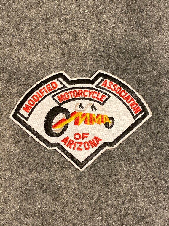 Retro custom motorcycle patch - image 1