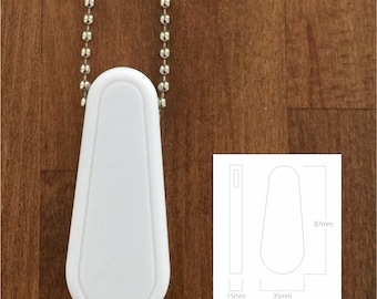 Decozo Teardrop Shape Vertical Blind Cord/Chain Weight Replacement Spare Parts Roman/Roller Blinds