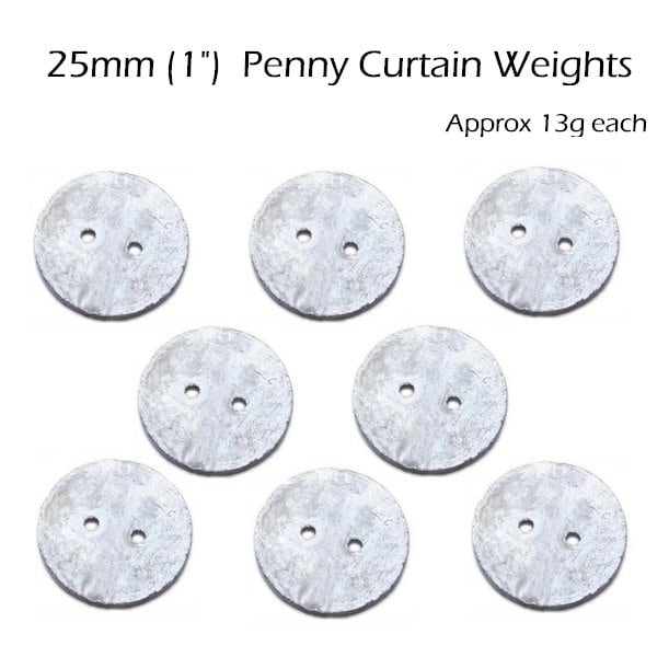 Hem Lead Weight for Curtains & Nets Penny Stick Oblong Etsy