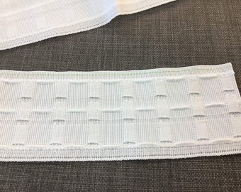 3 Metres Woven Pocket 75mm / 3" Pencil Pleat Curtain Header Tape
