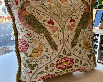 William Morris - Morris & Co. “Seasons by May” Cushion – 22” Square