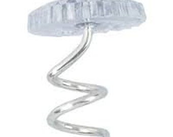Pack of 20 Loose Cover Twist Pins aka Piggy Pin