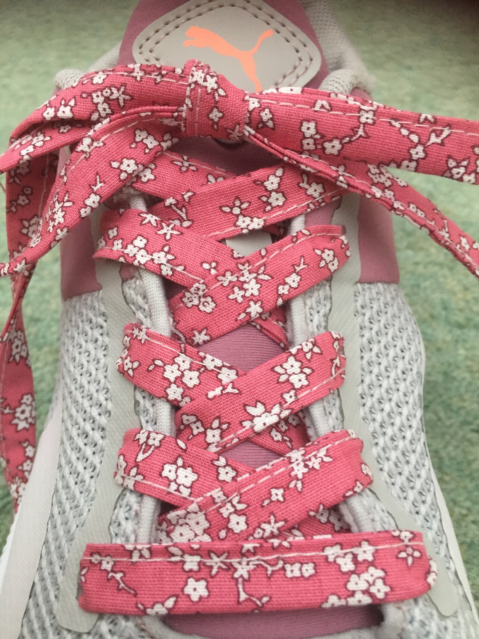 Super LacesHandmade Flower Pink Shoelaces vans trainers Etsy