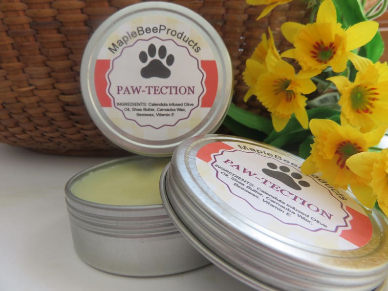 Paw Wax Paw Protectant Dog Paw Wax Natural Dog Paw Etsy