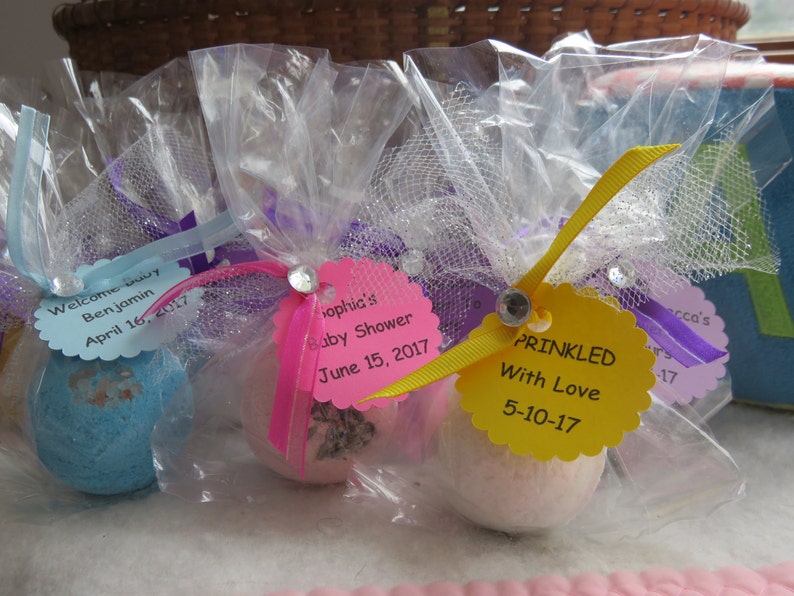 Baby Shower Favors Bath Bomb Favors Party Favors Baby Etsy