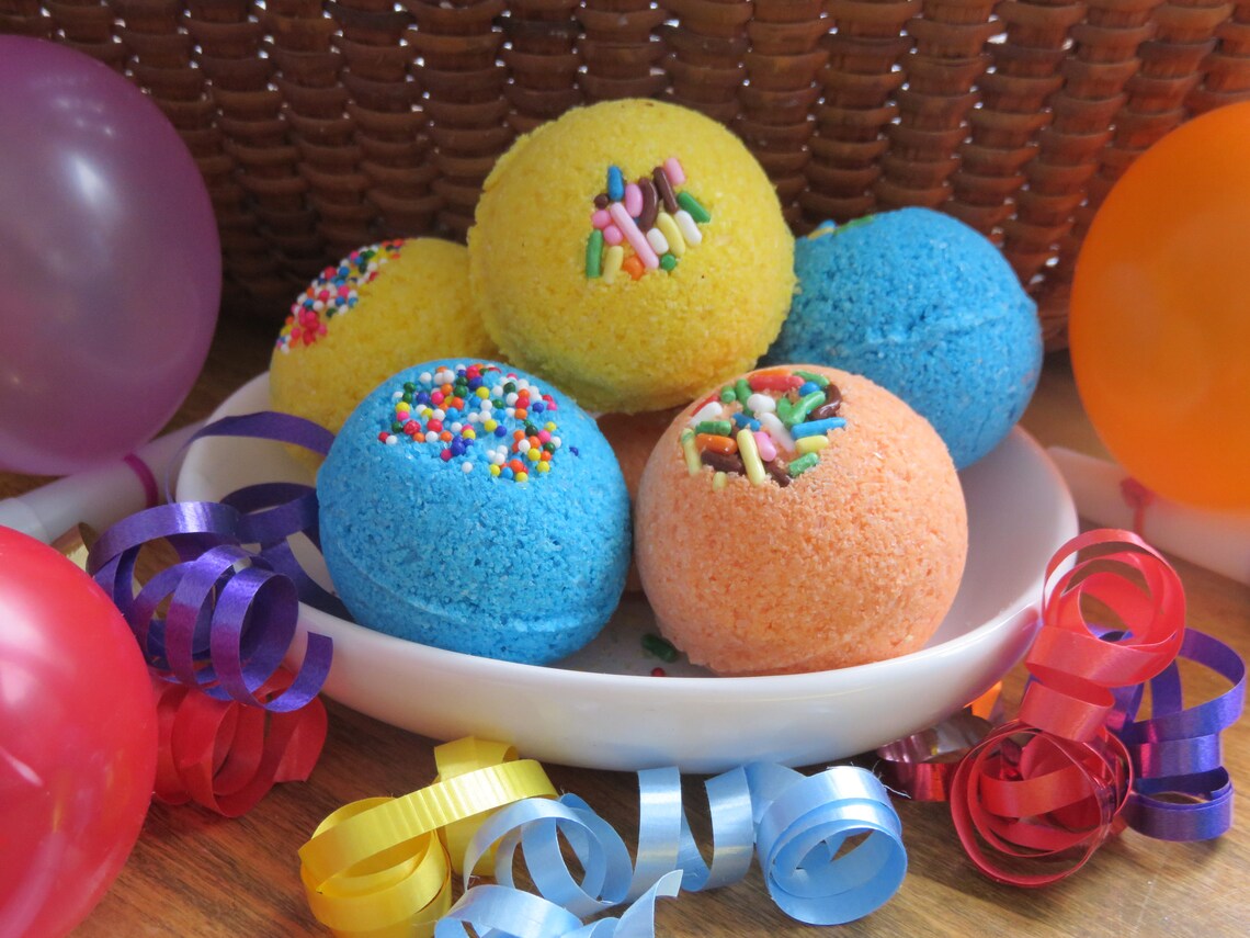 Birthday Party Favors Bath Bomb Favors Kids Party Favors Etsy