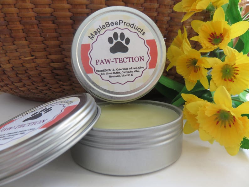 Paw Wax Paw Protectant Dog Paw Wax Natural Dog Paw Etsy
