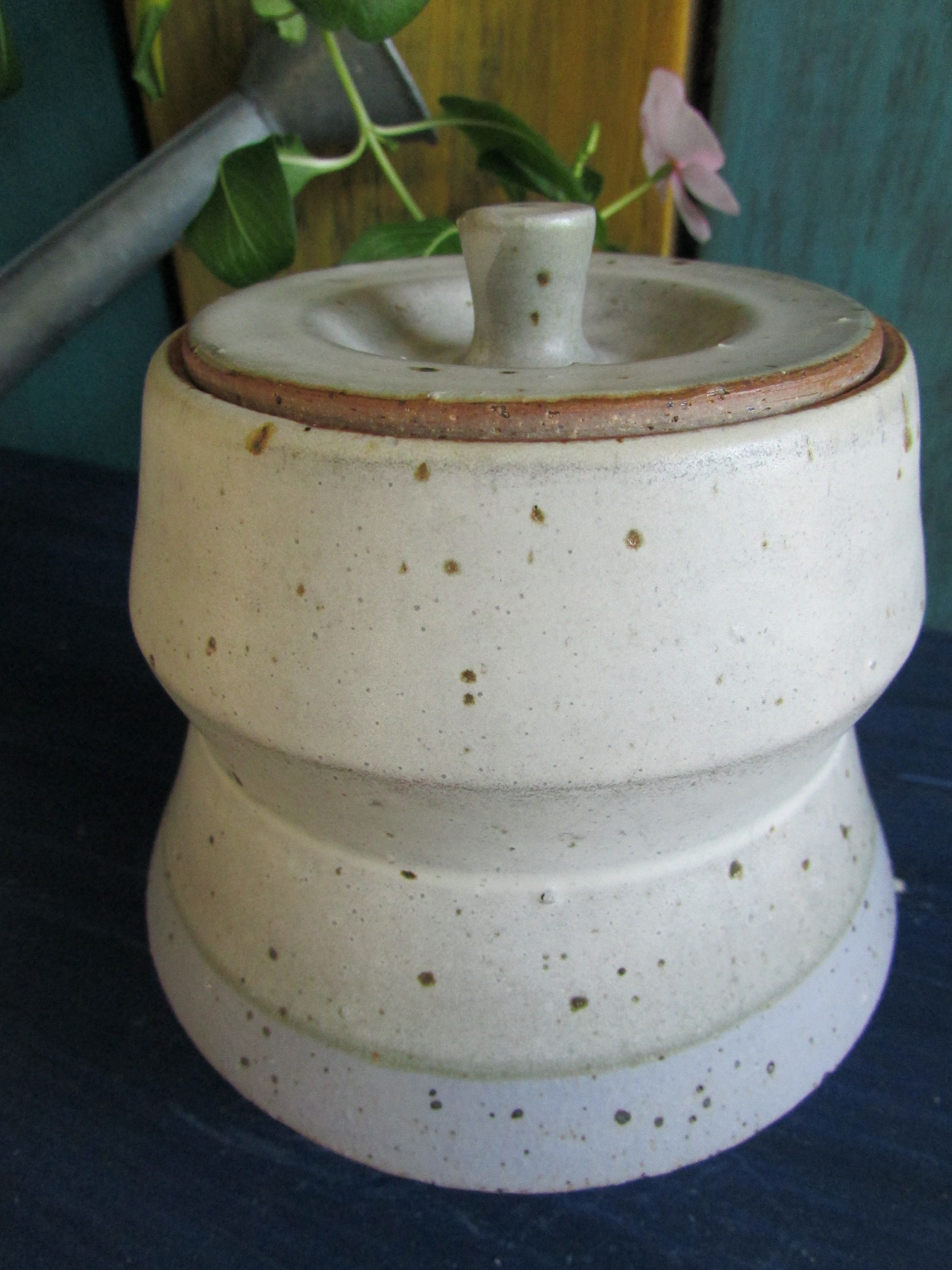 Tennessee Handmade Pottery Lidded Jar Ceramic Treat Stash Etsy