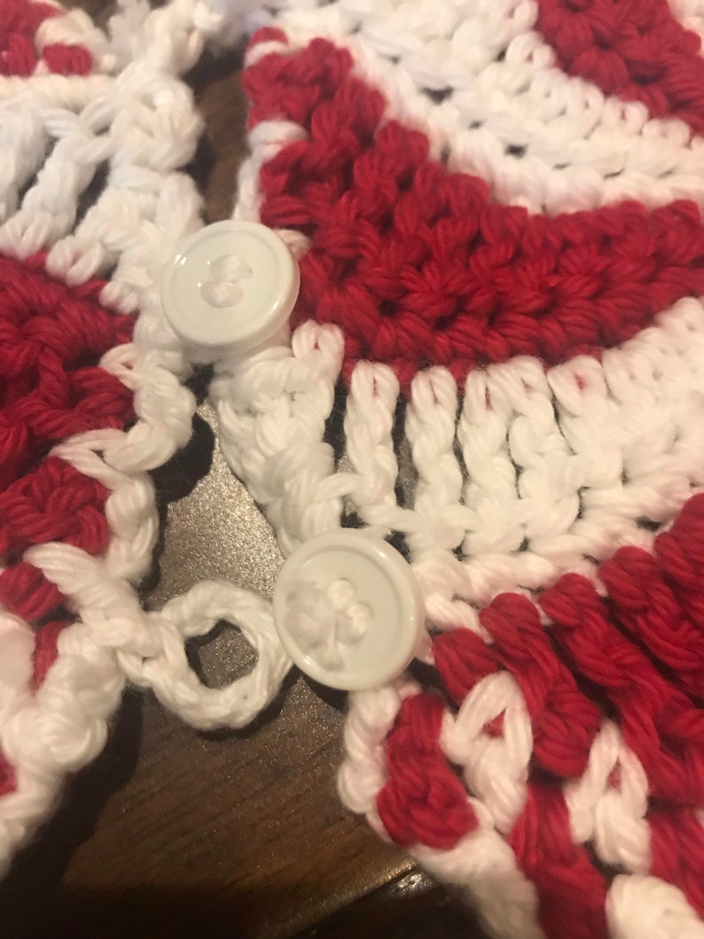 Crochet Pattern Christmas Tree Skirt Peppermint Series Etsy