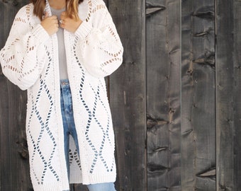 Crochet Pattern Eva Cardigan Summer 
