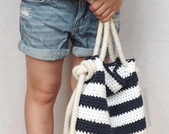 Crochet Pattern - Bryce Bag/Purse by Lakeside Loops (includes Adult & Child size)