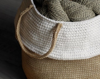 Crochet Pattern - Monroe Belly Basket