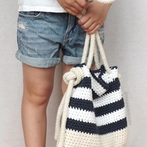 Crochet Pattern - Bryce Bag/Purse by Lakeside Loops (includes Adult & Child size)